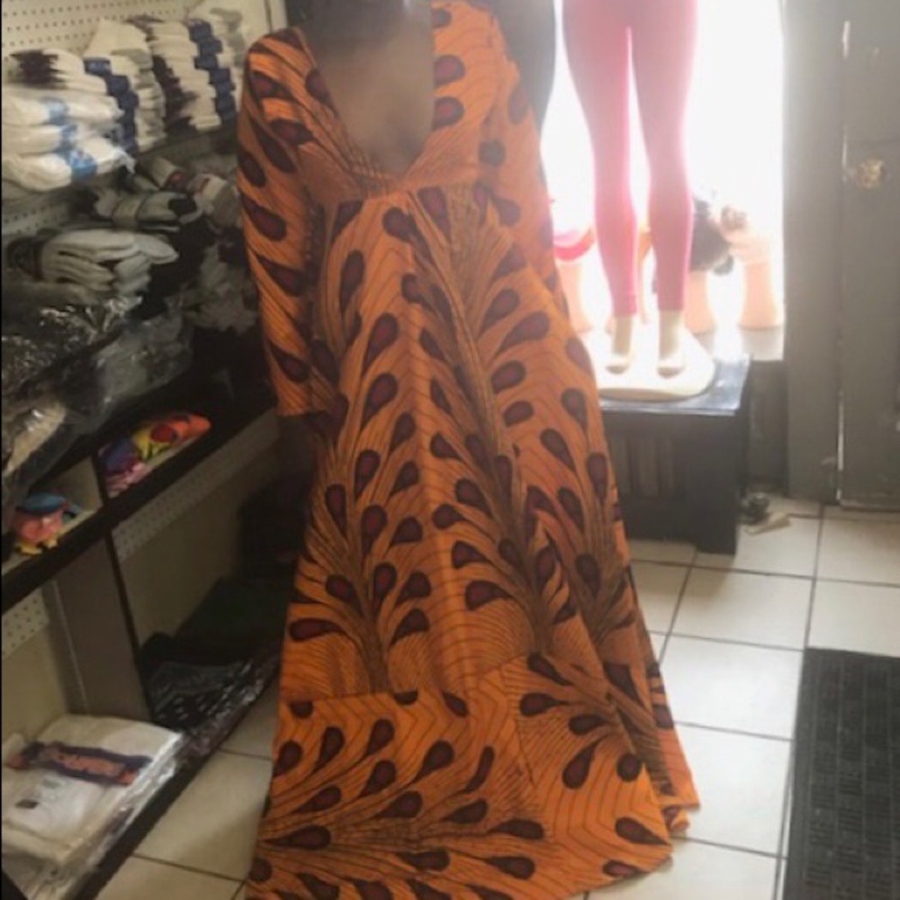 African prom dress